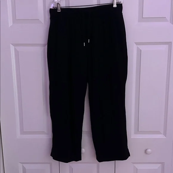 Old Navy black HR straight ankle sweat pants - Picture 3 of 8
